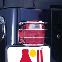 Rugged Ridge Stainless Steel Taillight Guards (87-06 Wrangler YJ & TJ) - Rugged Ridge 8460
