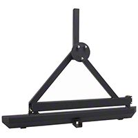 Rugged Ridge Classic Rock Crawler Rear Bumper w/Tire Carrier, Textured Black (87-06 Wrangler YJ & TJ) - Rugged Ridge 11503.21