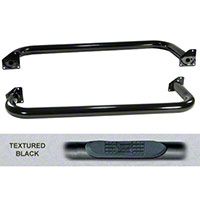 Rugged Ridge Side Step Pair, Textured Black (87-95 Wrangler YJ) - Rugged Ridge 11591.03