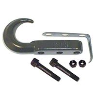 Rugged Ridge Tow Hook, Black Powder Coated (87-06 Wrangler YJ & TJ) - Rugged Ridge 7605