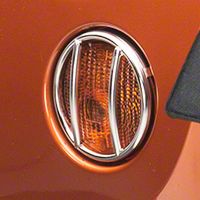 Rugged Ridge Turn Signal Light Guards, Stainless Steel (07-13 Wrangler JK) - Rugged Ridge 11142.11