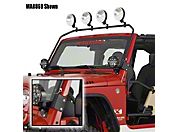 Warrior Products Safari Front Light Bar (87-95 Wrangler YJ) - Warrior Products 844