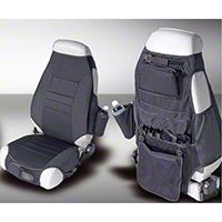 Rugged Ridge Seat Protector Pair - Black (87-06 Wrangler YJ & TJ) - Rugged Ridge 13235.01