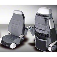 Rugged Ridge Seat Protector Pair - Gray (87-06 Wrangler YJ & TJ) - Rugged Ridge 13235.09