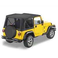 Bestop Replace-A-Top w/Tinted Windows, Black Denim (97-02 Wrangler TJ w/Full Steel Doors) - Bestop 51180-15