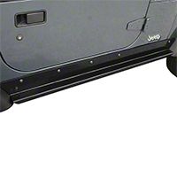Rugged Ridge Solid Rocker Guards Heavy-Duty (97-06 Wrangler TJ) - Rugged Ridge 11504.15