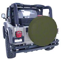 Rugged Ridge Spare Tire Cover for 27-29 in. Tire, Khaki Diamond (Universal Application) - Rugged Ridge 12801.36