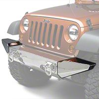 Rugged Ridge Stainless Steel Bumper Ends w/ Xtreme Heavy Duty Bumper (07-13 Wrangler JK) - Rugged Ridge 11540.19