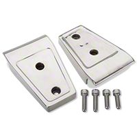Rugged Ridge Stainless Steel Hood Hinge Covers (07-13 Wrangler JK) - Rugged Ridge 11111.1