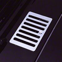 Omix-ADA Stainless Steel Hood Vent (98-06 Wrangler TJ) - Omix-ADA 11117.04