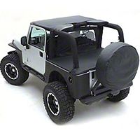 Smittybilt Standard Top, Black Denim (97-06 Wrangler TJ) - Smittybilt 93315