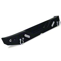 OR-Fab Steel Plate Rear Bumper, Wrinkle Black (07-13 Wrangler JK) - OR-Fab 83218