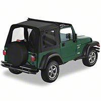 Bestop Sunrider Top, Black Diamond (03-06 Wrangler TJ) - Bestop 51719-35