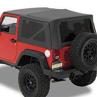 Bestop Supertop NX, Black Diamond (07-13 Wrangler JK 2 Door) - Bestop 54722-35