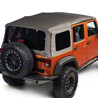 Bestop Supertop NX, Black Diamond (07-13 Wrangler JK 4 Door) - Bestop 54723-35