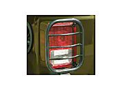 Body Armor Tail Light Guards w/Flat design (07-13 Wrangler JK) - Body Armor JK-7133