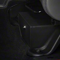 Bestop Locking Under Seat Storage Box, Textured Black (07-10 Wrangler JK) - Bestop 42640-01