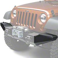 Rugged Ridge Textured Black XHD Front Bumper Storage Ends (07-13 Wrangler JK) - Rugged Ridge 11540.22