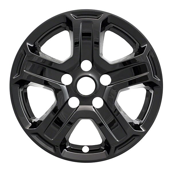 Jeep Wrangler 17 Inch Impostor 5 Spoke Wheel Covers Gloss Black ABS