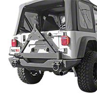 Rugged Ridge Tire Carrier for XHD Rear Bumper (87-06 Wrangler YJ & TJ) - Rugged Ridge 11546.42