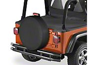 Bestop Tire Cover for All Vehicles Medium Tires, 29 in x 9 in (Universal Application) - Bestop 61029-01