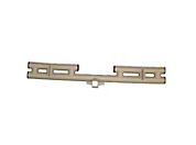 Omix-ADA Tubular Rear Bumper, Titanium w/Receiver (87-06 Wrangler YJ & TJ) - Omix-ADA 11531.01