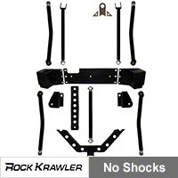 Rock Krawler Triple Threat Long Arm Upgrade (07 Wrangler JK 2 Door) - Rock Krawler RKJKTTLA-UPG-2