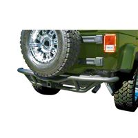 Body Armor Tubular Rear Base Bumper (97-06 Wrangler TJ) - Body Armor TJ-2951