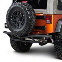 Body Armor Tubular Rear Base Bumper (07-13 Wrangler JK) - Body Armor JK-2951
