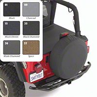 Smittybilt 27 In.-29 In. Spare Tire Cover (Universal Application) - Smittybilt 772915