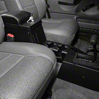 Tuffy Universal Security Full Console Series II BLACK (97-06 Wrangler TJ) - Tuffy 040-01