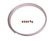 Omix-ADA Steel Fuel Line 3/8in X .028in Coil w/6 Fittings, 25 ft (Universal Application) - Omix-ADA 16737.83