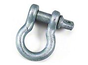 WARN D-Shackle with 1/2 In. Pin Diameter for 4000 lbs/1814 kgs Capacity Winches and Under (Universal Application) - Warn 28884