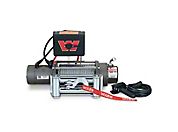 Warn M8000 Self-Recovery Winch, 12V Dc 100' Wire Rope And Roller Fairlead (Universal Application) - Warn 26502