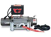 Warn M8000 Self-Recovery Winch, 24V Dc 100' Wire Rope, Roller Fairlead, Safety Hook And Thimble (Universal Application) - Warn 265032