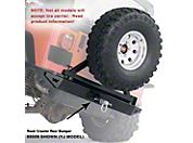 Warn Rock Crawler Rear Bumper (87-95 Wrangler YJ) - Warn 65509