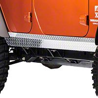 Warrior Products 2in Tall Side Plates (07-13 Wrangler JK 4 Door) - Warrior Products 922