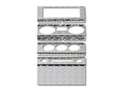 Warrior Products Dash Panel Overlay (07-08 Wrangler JK 2 Door w/ Power Windows) - Warrior Products 90401