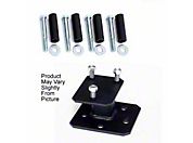 Warrior Products Spare Tire Spacer 5 On 5 & 3rd Brake Light Spacer Kit (07-13 Wrangler JK 4 Door) - Warrior Products 91631
