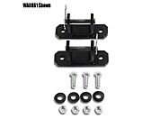 Warrior Products Tow Bar Mounting Brackets - Pair (87-13 Wrangler YJ, TJ & JK) - Warrior Products 861