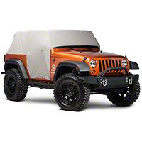 Smittybilt Water Resistant Cab Cover w/ Door Flaps (07-13 Wrangler JK 2 Door ) - Smittybilt 1068