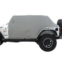 Smittybilt Water Resistant Cab Cover w/ Door Flaps (07-13 Wrangler JK 4 Door) - Smittybilt 1069