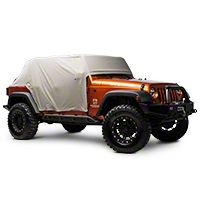 Rugged Ridge Weather Lite Cab Cover (07-13 Wrangler JK 4 Door) - Rugged Ridge 13318.1