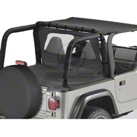 Bestop Windjammer, Black Denim (97-02 Wrangler TJ) - Bestop 80030-15