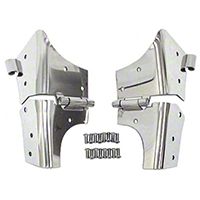 Smittybilt Windshield Hinge Set (97-06 Wrangler TJ) - Smittybilt 7493
