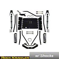 Rock Krawler 3.5 in. X-Factor+ Comp 35 Coil Over System (97-02 Wrangler TJ) - Rock Krawler RKTJCOMP35-01