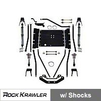 Rock Krawler X Factor Plus Comp 55 Coil Over Stretch System (03-06 Wrangler TJ) - Rock Krawler RKTJCOMP55S-02