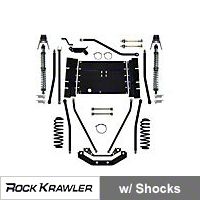 Rock Krawler X Factor Plus Comp 55 Coil Over System (04-06 Wrangler TJ Unlimited) - Rock Krawler RKLJXFCOMP55