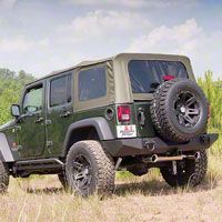 Rugged Ridge XHD Fabric Replacement Top Diamond Khaki (07-09 Wrangler JK 4 Door) - Rugged Ridge 13741.36