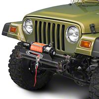 Rough Country X-Series Flat Winch Plate (87-06 Wrangler YJ & TJ) - Rough Country 1189